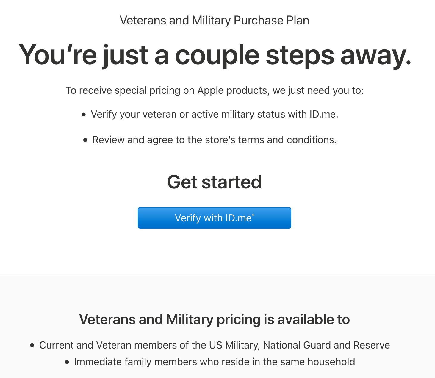 Apple Military Discount 10 Off Military Veterans Discount